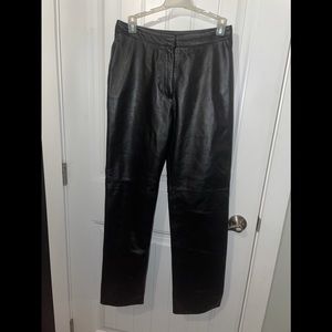 Danier 100% genuine leather pants